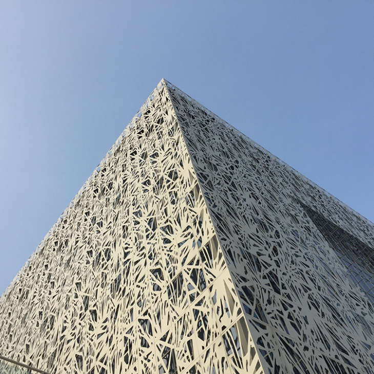 Powder Coated Laser Cut Metal Panel