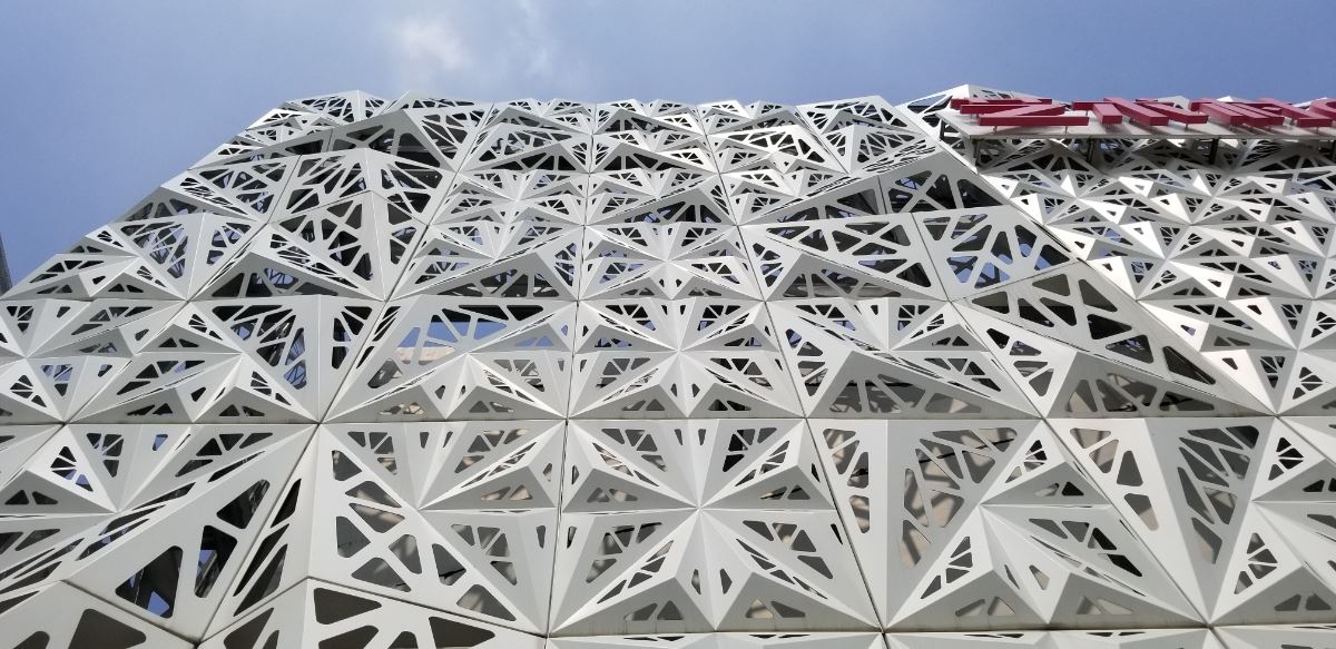 Exterior Metal 3D Facade Cladding Panel suppliers